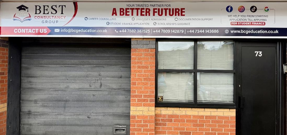 Cariocca Business Park exterior in Ardwick, Manchester, housing BCG Education advisory offices